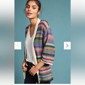 Maeve by Anthropologie Ashbury Knit Cardigan Size M